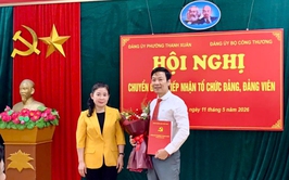 Đảng ủy phường Thanh Xuân tổ chức hội nghị chuyển giao Chi bộ Viện Nghiên cứu Sành sứ Thủy tinh Công nghiệp về trực thuộc Đảng ủy Bộ Công Thương