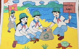 Thiếu nhi Minh Châu lan tỏa tình yêu quê hương qua cuộc thi vẽ tranh 