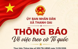 THÔNG BÁO Về việc treo cờ Tổ quốc