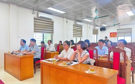 UBND xã Hát Môn tổ chức Hội nghị tập huấn phòng, chống tác hại của thuốc lá năm 2026
