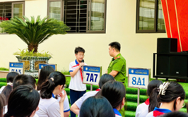 TUYÊN TRUYỀN PHÁP LUẬT VỀ PHÒNG CHỐNG MA TÚY VÀ LỄ KÝ KẾT QUY CHẾ PHỐI HỢP TRONG CÔNG TÁC ĐẢM BẢO AN NINH, TRẬT TỰ
