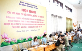 Chi trả tiền bồi thường giải phóng mặt bằng Dự án Depot Sơn Đồng