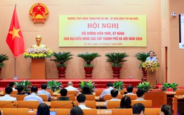 Đại Xuyên tham dự hội nghị bồi dưỡng kiến thức, kỹ năng của đại biểu HĐND các cấp, thành phố Hà Nội