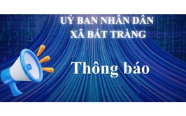 Thông báo treo cờ Tổ quốc