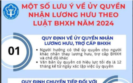 Ủy quyền nhận lương hưu: Quy trình thực hiện áp dụng từ 2026