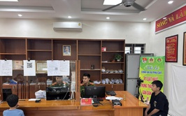 Công an xã Phú Cát tăng cường cấp định danh điện tử mức độ 2 cho trẻ em vì Nhân dân phục vụ