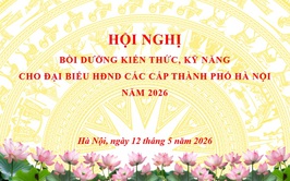 XÃ TRUNG GIÃ THAM DỰ HỘI NGHỊ BỒI DƯỠNG KIẾN THỨC, KỸ NĂNG CHO ĐẠI BIỂU HĐND CÁC CẤP THÀNH PHỐ HÀ NỘI