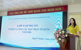 Phường Cầu Giấy bồi dưỡng kỹ năng ứng dụng AI cho cán bộ Mặt trận cơ sở