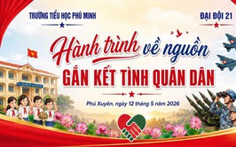 Trường Tiểu học Phú Minh giáo dục truyền thống cách mạng cho học sinh qua hoạt động trải nghiệm thực tế