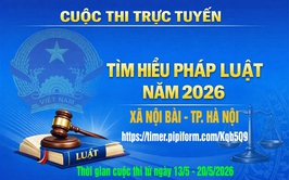 Hướng dẫn tham gia cuộc thi Tìm hiểu pháp luật trực tuyến xã Nội Bài năm 2026