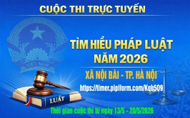 Xã Nội Bài phát động cuộc thi Tìm hiểu pháp luật trực tuyến năm 2026