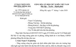 PHƯỜNG HỒNG HÀ TĂNG CƯỜNG GIÁM SÁT, PHÒNG CHỐNG BỆNH DO VI RÚT HANTA