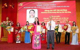 Phường Nghĩa Đô tổ chức thành công Hội thi “Báo cáo viên, tuyên truyền viên giỏi năm 2026”