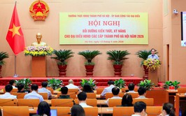 Đại biểu Hội đồng nhân dân xã Xuân Mai tham dự Hội nghị trực tuyến bồi dưỡng kiến thức, kỹ năng cho đại biểu HĐND các cấp thành phố Hà Nội năm 2026