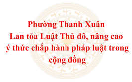 Phường Thanh Xuân lan tỏa Luật Thủ đô, nâng cao ý thức chấp hành pháp luật trong cộng đồng