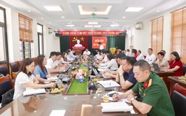 Đoàn Giám sát số 02 của Ban Thường vụ Thành ủy làm việc với Ban Thường vụ Đảng ủy xã Thiên Lộc