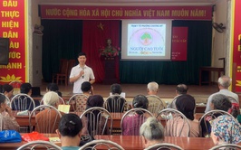 Người cao tuổi phường Chương Mỹ được truyền thông, kỹ năng chăm sóc sức khỏe