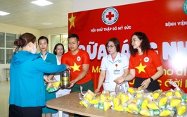 HỘI CHỮ THẬP ĐỎ XÃ MỸ ĐỨC VỚI CHƯƠNG TRÌNH “BỮA SÁNG NHÂN ÁI” ẤM ÁP NGHĨA TÌNH TẠI BỆNH VIỆN ĐA KHOA MỸ ĐỨC