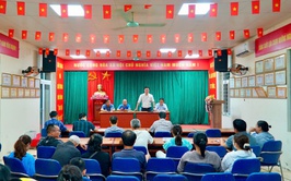 Phường Từ Liêm tổ chức tuyên truyền, vận động các hộ dân thực hiện giải phóng mặt bằng phục vụ dự án Hồ điều hòa Phú Đô

