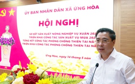 ỨNG HÒA TẬP TRUNG TRIỂN KHAI SẢN XUẤT VỤ MÙA 2026 VÀ CHỦ ĐỘNG PHÒNG CHỐNG THIÊN TAI.