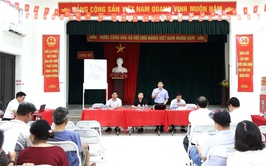 XÃ BÌNH MINH TỔ CHỨC HỘI NGHỊ TRIỂN KHAI CÔNG TÁC GIẢI PHÓNG MẶT BẰNG PHỤC VỤ DỰ ÁN KHU ĐÔ THỊ THANH HÀ A, B