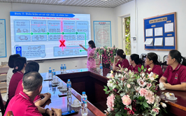 TRƯỜNG MẦM NON HOA MAI TỔ CHỨC TẬP HUẤN HƯỚNG DẪN 10 BƯỚC TỔ CHỨC BỮA ĂN BÁN TRÚ CHO HỌC SINH.