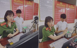 Công an xã Hoài Đức tổng lực triển khai đợt cao điểm cấp Căn cước cho trẻ từ 6 đến 14 tuổi