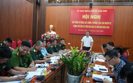 XÃ KIM ANH TỔ CHỨC HỘI NGHỊ HIỆP ĐỒNG  SỬ DỤNG LỰC LƯỢNG, PHƯƠNG TIỆN LÀM NHIỆM VỤ PHÒNG THỦ DÂN SỰ NĂM 2026. 