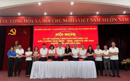 Thường trực Hội đồng nhân dân, Ủy ban nhân dân và Ban Thường trực Ủy ban MTTQ Việt Nam phường Yên Hòa ký kết Chương trình phối hợp công tác năm 2026