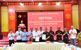 BÀN GIAO ĐẤT QUỐC PHÒNG PHỤC VỤ DỰ ÁN MỞ RỘNG ĐƯỜNG LĨNH NAM