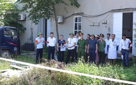 UBND xã thực hiện Quyết định cưỡng chế thu hồi đất 1 hộ dân tại thôn Thanh Ấm