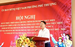 Phường Phú Thượng tổ chức Hội nghị quán triệt Nghị quyết Đại hội Đảng toàn quốc lần thứ XIV; triển khai chương trình hành động thực hiện 9 Nghị quyết của Bộ Chính trị