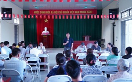 Phường Chương Mỹ vận động, đối thoại, tiếp thu ý kiến về phương án bồi thường, hỗ trợ, tái định cư dự án nâng cấp Quốc lộ 6 tại TDP Cao Sơn