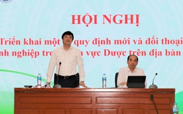 Giám đốc Sở Y tế Hà Nội tham gia đối thoại trực tiếp với gần 100 doanh nghiệp dược trên địa bàn thành phố