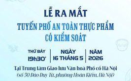 Phường Hoàn Kiếm sắp ra mắt tuyến phố an toàn thực phẩm có kiểm soát tại khu phố cổ