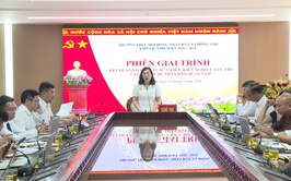 HĐND xã Đông Anh tổ chức phiên giải trình về kiến nghị cử tri