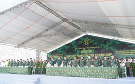 Phường Phúc Lợi diễn tập tác chiến trong khu vực phòng thủ năm 2026