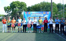 SÔI NỔI KHAI MẠC GIẢI BÓNG ĐÁ TỨ HÙNG CÚP DÂN HÒA LẦN THỨ I NĂM 2026