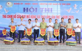 UBND XÃ THƯ LÂM TỔ CHỨC “HỘI THI THẢ CHIM BỒ CÂU BAY MỞ RỘNG XÃ THƯ LÂM LẦN THỨ I NĂM 2026”
