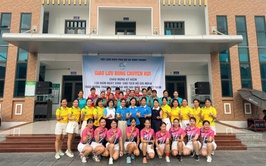 SÔI NỔI GIẢI THI ĐẤU BÓNG CHUYỀN HƠI NỮ XÃ VĨNH THANH NĂM 2026