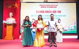 Chung Khảo Hội thi báo cáo viên, tuyên truyền viên giỏi xã Dương Hoà năm 2026