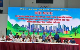 Phường Tương Mai: Nâng cao ý thức trách nhiệm bảo vệ môi trường từ những điều nhỏ nhất