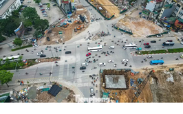 Hà Nội: Điều chỉnh giao thông nút La Thành - Nguyễn Chí Thanh