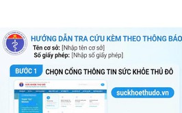TĂNG CƯỜNG TRA CỨU THÔNG TIN HÀNH NGHỀ Y TẾ NGOÀI CÔNG LẬP ĐỂ BẢO VỆ QUYỀN LỢI VÀ SỨC KHỎE NGƯỜI DÂN
