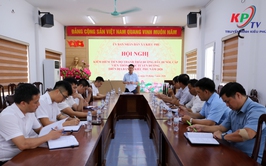 UBND xã Kiều Phú tổ chức Hội nghị triển khai, kiểm điểm tiến độ thanh thải đường dây đi nổi, cáp viễn thông trên địa bàn xã
