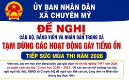 Cùng các em vượt vũ môn - giữ gìn yên tĩnh mùa thi