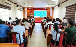 Xã Thuận An tham dự hội nghị trực tuyến tập huấn triển khai thử nghiệm Hệ thống Trung tâm điều hành thông minh IOC