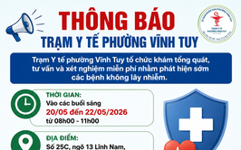TỔ CHỨC KHÁM, TƯ VẤN VÀ PHỤC HỒI CHỨC NĂNG DỰA VÀO CỘNG ĐỒNG CHO NGƯỜI KHUYẾT TẬT HOÀN TOÀN MIỄN PHÍ