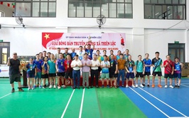 Sôi nổi Giải bóng bàn truyền thống xã Thiên Lộc năm 2026