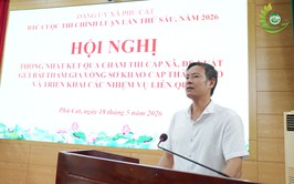Phú Cát thống nhất kết quả chấm thi cấp xã cuộc thi Chính luận lần thứ Sáu năm 2026